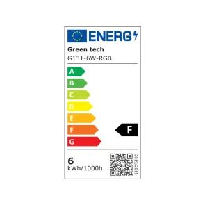 GREEN TECH LED outdoor lamp Green Tech 6W, RGB, IP66 - G131-6W-RGB