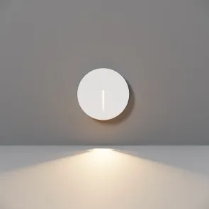 White LED Stair Light Lock 3W IP54 3000K | Recessed Outdoor Step Light