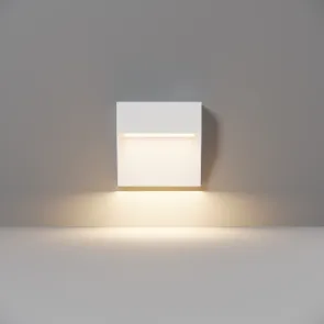 Square White LED Stair Light Mane 3W IP54 3000K