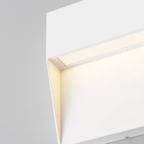 Kvadratna bela LED svetilka za stopnice Mane 3W IP54 3000K
