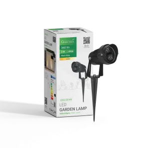 GREEN TECH LED outdoor lamp Green Tech 3W, 3000K, IP66 - G3025-3W-WW