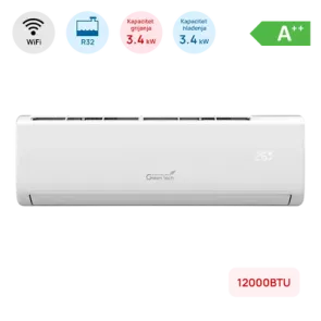 GREEN TECH 12000 BTU 3.4kW WiFi Inverter Air Conditioner Price