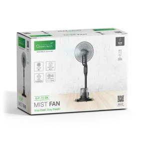 Ventilator z meglico Green Tech 16 90W daljinski časovnik