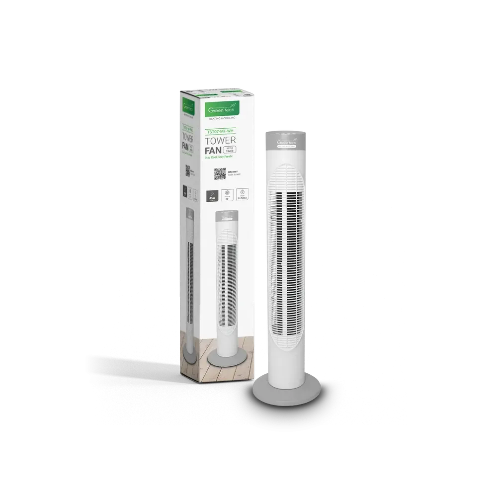 Stolpni ventilator Green Tech 32 45W bel