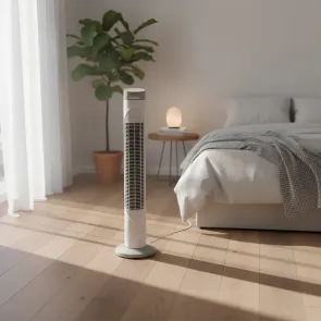 Stolpni ventilator Green Tech 32 45W bel