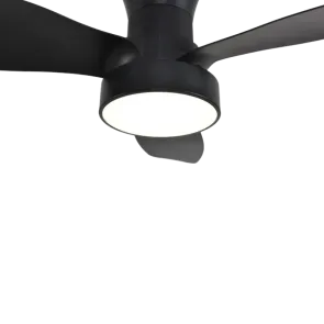 Stropni ventilator Green Tech 24 z lučjo 3CCT črn