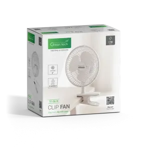 Ventilator s sponko Green Tech 6 17W bel