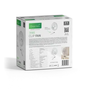 Ventilator s sponko Green Tech 6 17W bel