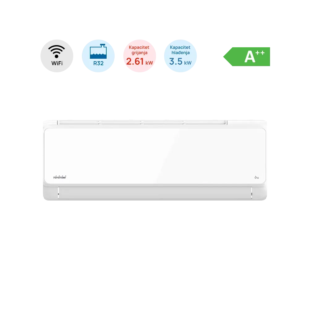 TOYOTOMI 3.5 kW Inverter Air Conditioner WiFi A++