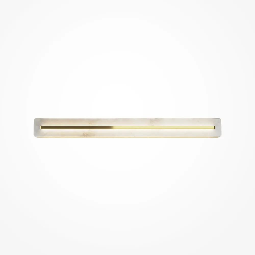 LED Wall Lamp Maytoni Albatre MOD366WL | Linear Gold Wall Light