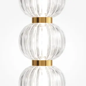 Talna LED svetilka Maytoni Amulet MOD555FL | Zlata svetilka MOD555FL-L23G3K
