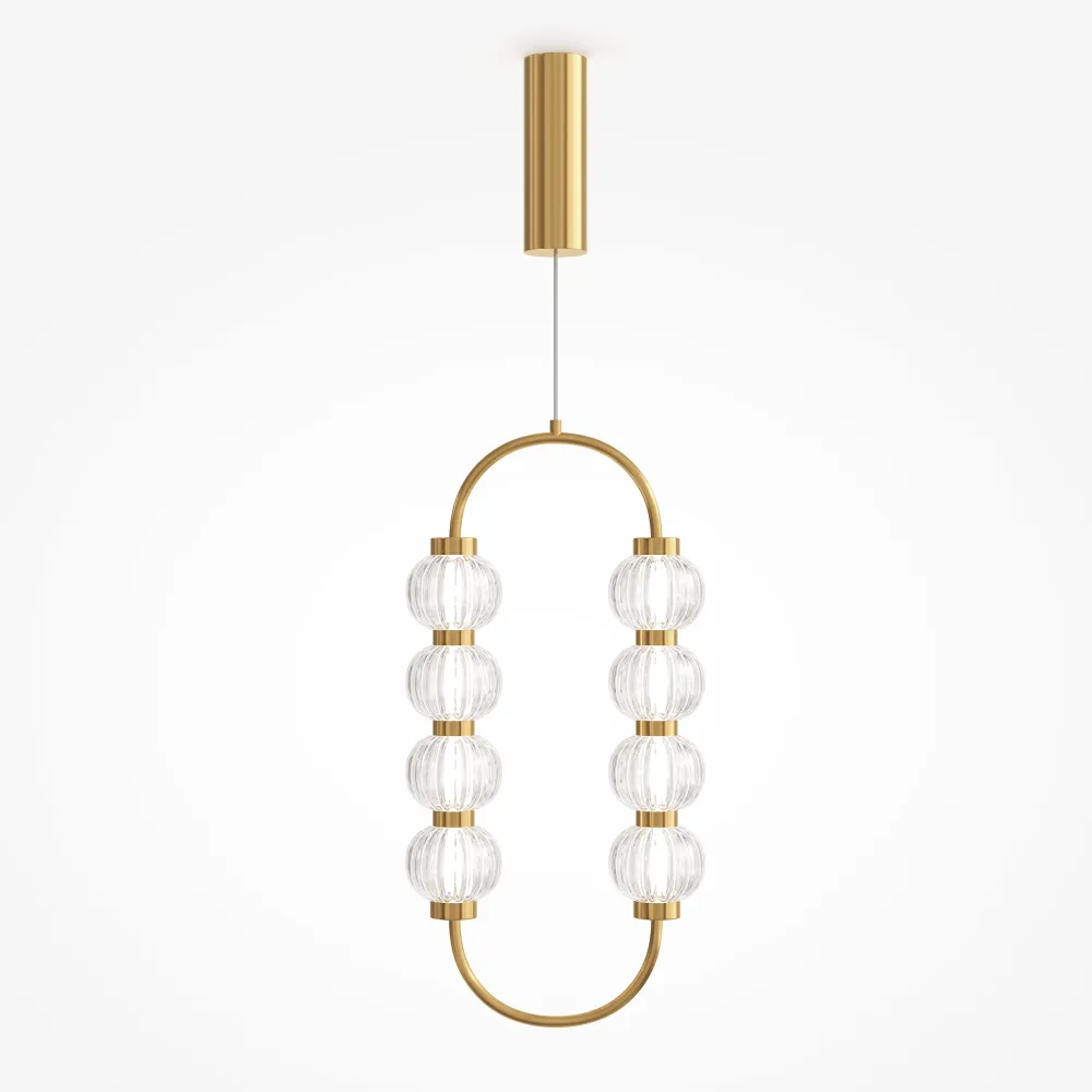 Pendant Light Maytoni Amulet MOD555PL | Decorative Gold Hanging Lamp