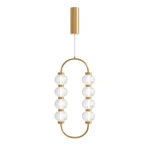 Pendant Light Maytoni Amulet MOD555PL | Decorative Gold Hanging Lamp