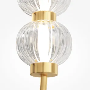Pendant Light Maytoni Amulet MOD555PL | Decorative Gold Hanging Lamp