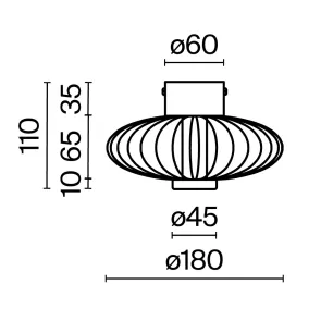 Wall Lamp Maytoni Amulet MOD555WL | Round Designer Sconce