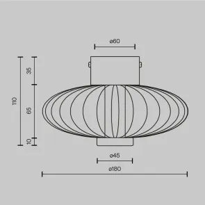 Wall Lamp Maytoni Amulet MOD555WL | Round Designer Sconce