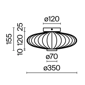 Wall Lamp Maytoni Amulet MOD555WL | Large Round Designer Sconce