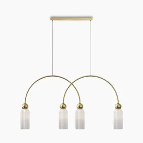 Pendant Light Maytoni Antic MOD302PL-04W White | 4-Light Ceiling Lamp