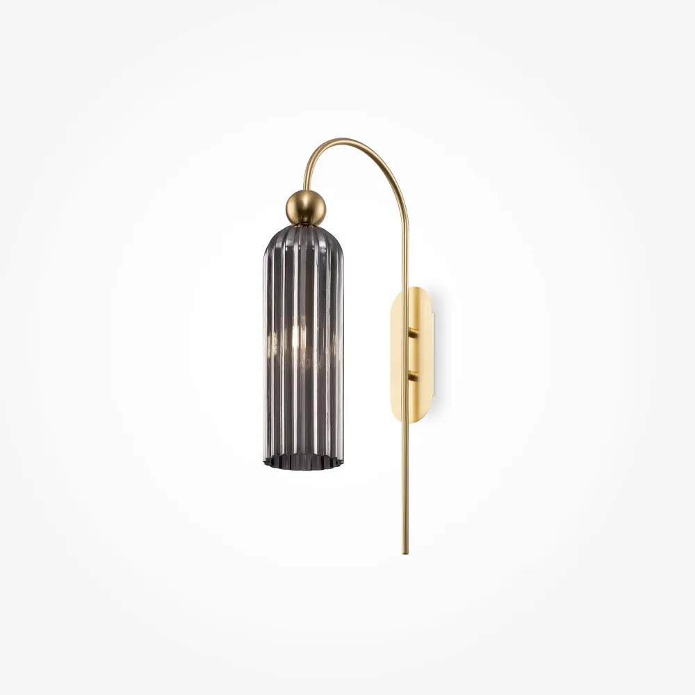 Wall Light Maytoni Antic MOD302WL-01GR | Smoked Glass Sconce