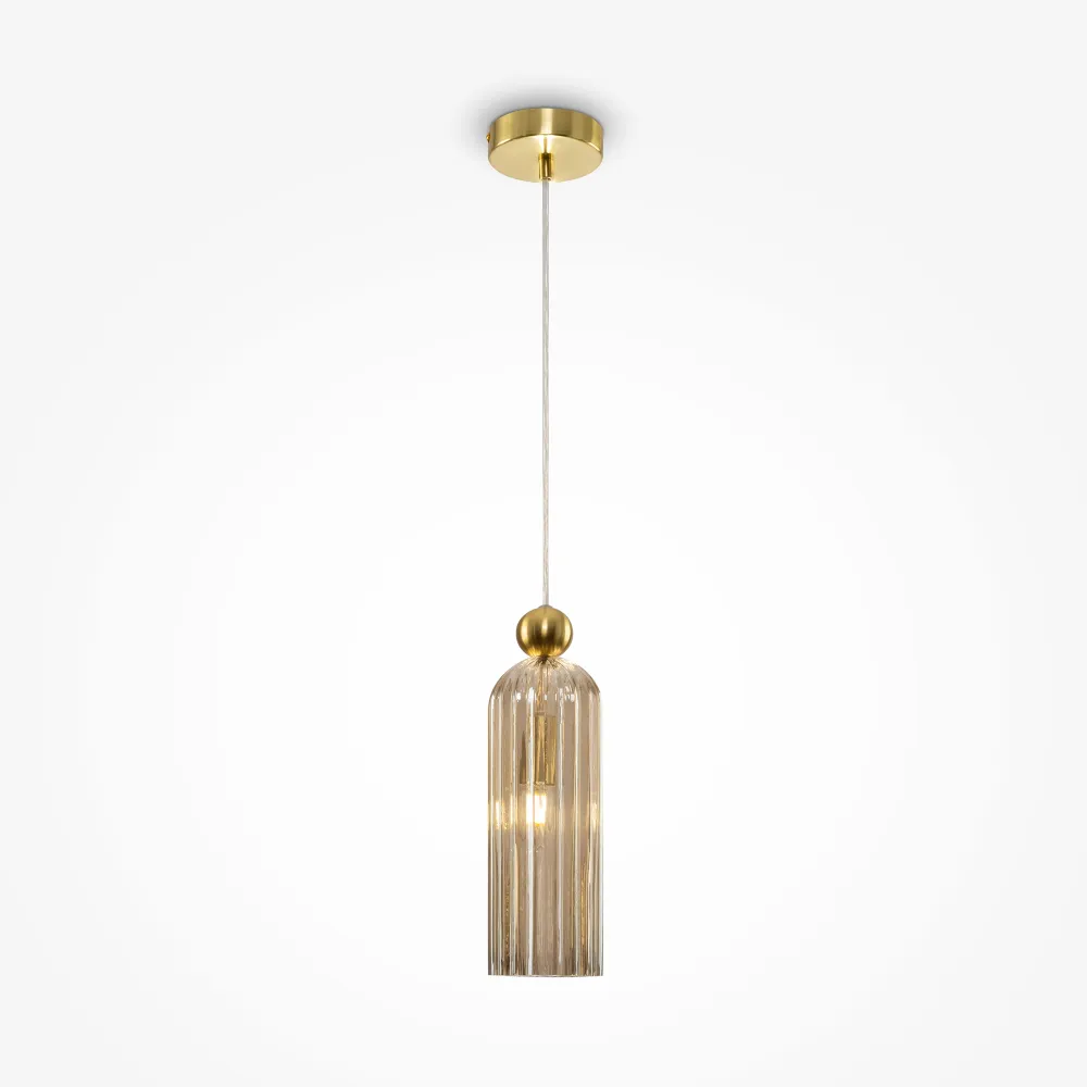 Pendant Light Maytoni Antic MOD302PL-01CG | Cylindrical Glass Lamp