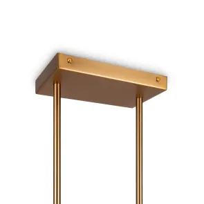 Linear Chandelier Maytoni Aster MOD007PL-08G1 | Dining Table Light