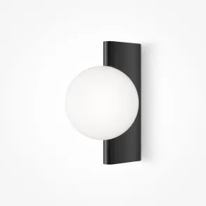 Stenska svetilka Maytoni Avant-garde MOD324WL-01B | Črna z kroglo