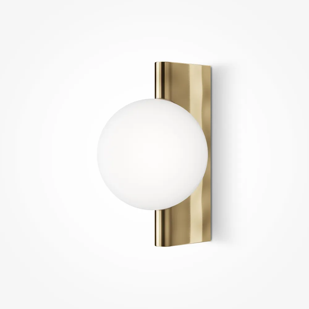 Stenska svetilka Maytoni Avant-garde MOD324WL-01BS | Medenina krogla