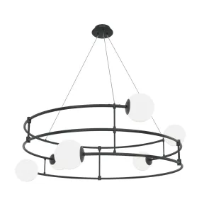 Chandelier Maytoni Balance MOD317PL-06B | Black 6 Light
