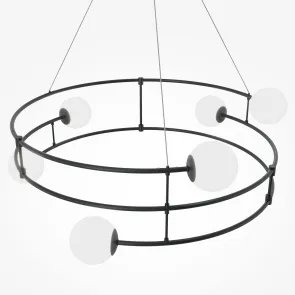 Chandelier Maytoni Balance MOD317PL-06B | Black 6 Light