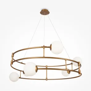 Chandelier Maytoni Balance MOD317PL-06G | Gold 6 Light