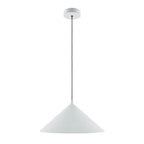 Viseča svetilka Maytoni Basic colors bela MOD167PL-01W | Ø350, E27
