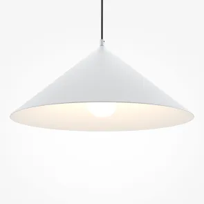 Viseča svetilka Maytoni Basic colors bela MOD167PL-01W | Ø350, E27
