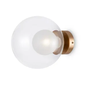 Stenska svetilka Maytoni Basic form zlata Ø200 mm MOD521WL-01G3 | G9, steklo