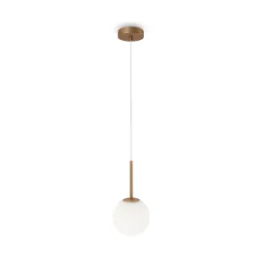 Pendant Light Maytoni Basic Form Gold Ø150 mm MOD321PL-01G1 | Glass, E14