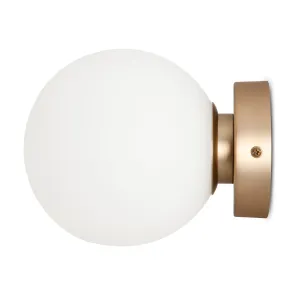Wall Sconce Maytoni Basic Form Gold Ø150 mm MOD321WL-01G1 | Glass, E14