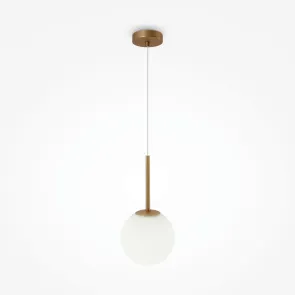 Pendant Light Maytoni Basic Form Gold Ø180 mm MOD321PL-01G2 | E14