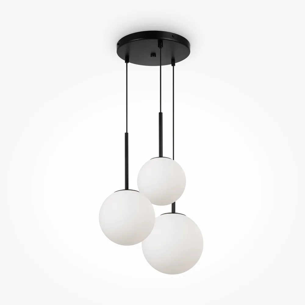 Pendant Light Maytoni Basic Form 3 Light Black Ø400 mm MOD321PL-03B