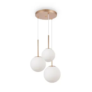 Pendant Light Maytoni Basic Form 3 Light Gold Ø400 mm MOD321PL-03G1