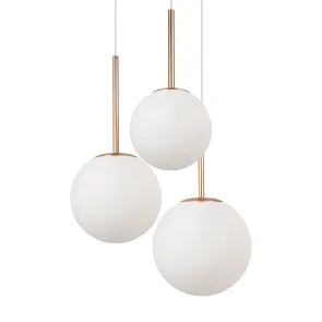 Pendant Light Maytoni Basic Form 3 Light Gold Ø400 mm MOD321PL-03G1