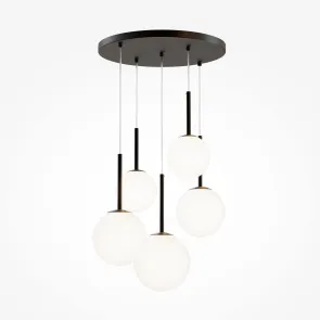 Pendant Light Maytoni Basic Form 5 Light Black Ø580 mm MOD321PL-05B