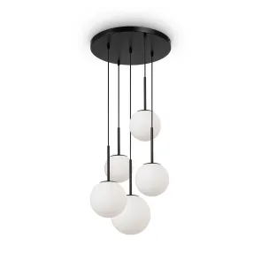 Pendant Light Maytoni Basic Form 5 Light Black Ø580 mm MOD321PL-05B