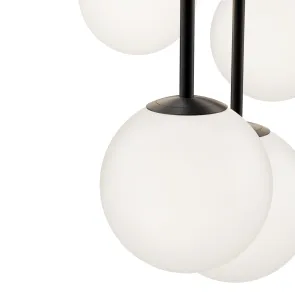 Pendant Light Maytoni Basic Form 5 Light Black Ø580 mm MOD321PL-05B