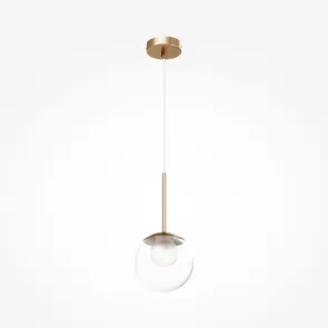 Pendant Light Maytoni MOD521PL-01G1 Gold Glass E14