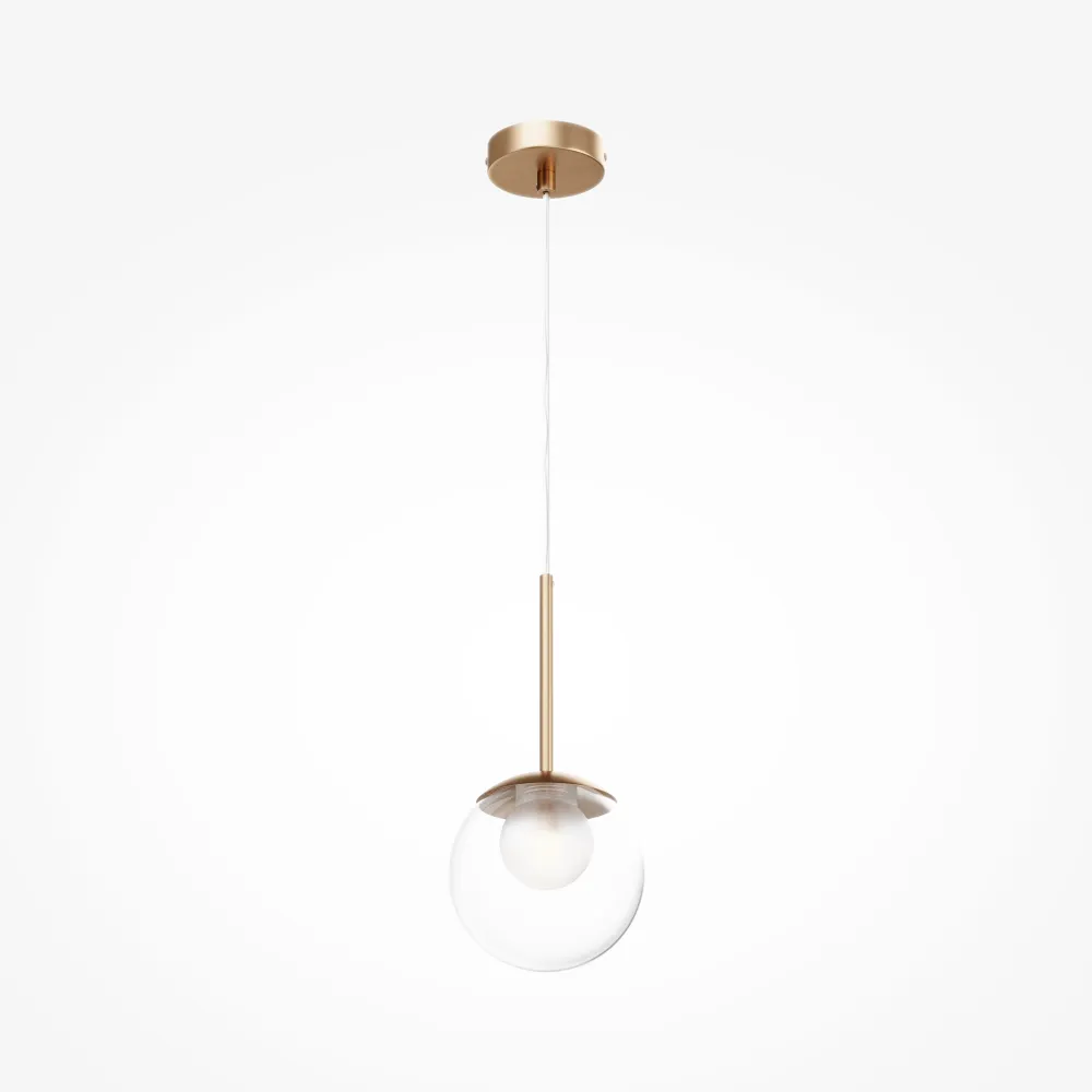 Pendant Light Maytoni MOD521PL-01G1 Gold Glass E14