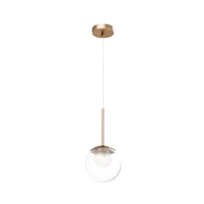 Pendant Light Maytoni MOD521PL-01G1 Gold Glass E14