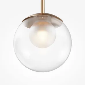 Pendant Light Maytoni MOD521PL-01G1 Gold Glass E14