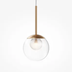Pendant Light Maytoni MOD521PL-01G1 Gold Glass E14