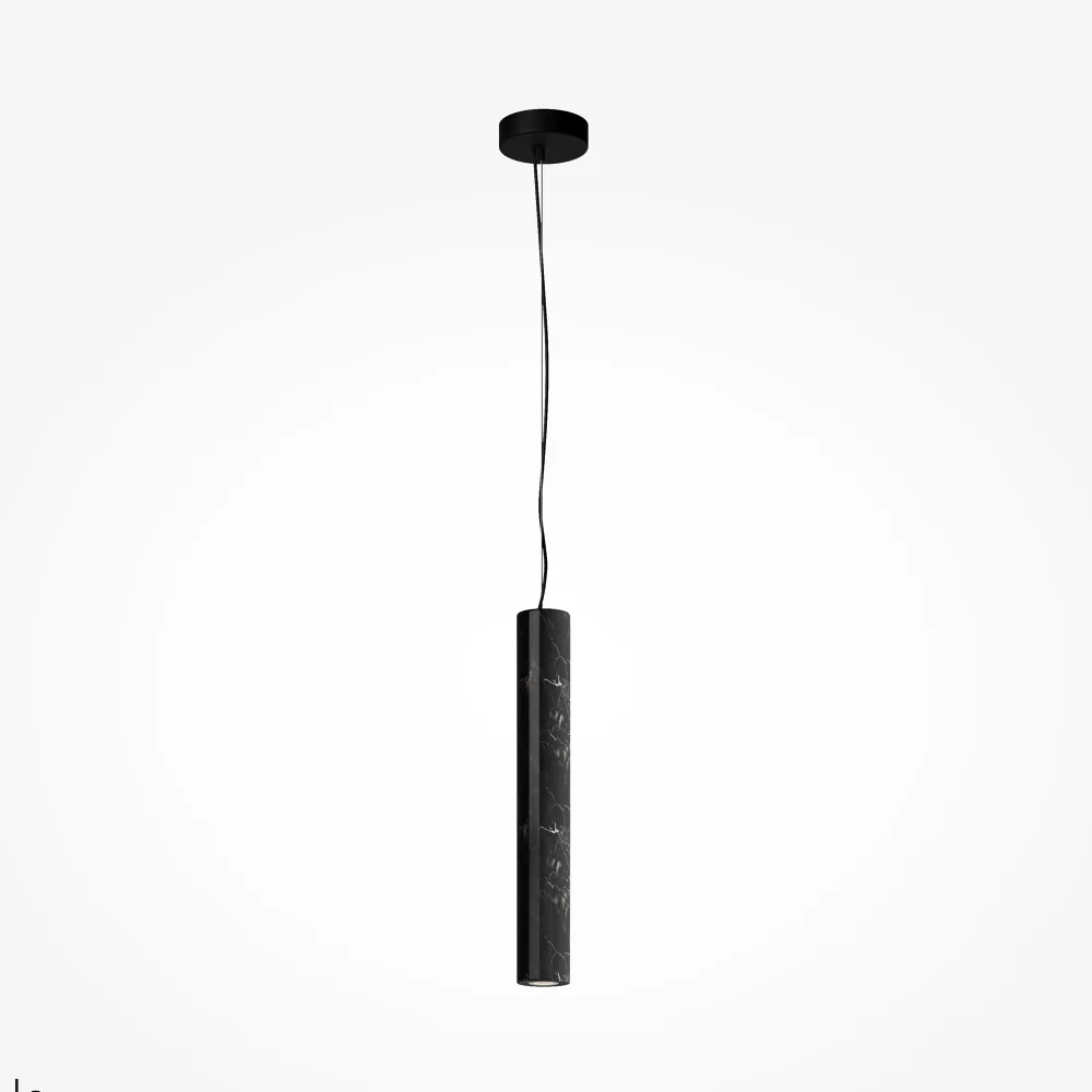 Linear Pendant Light Maytoni MOD461PL-L5BK Black Modern