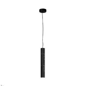Linear Pendant Light Maytoni MOD461PL-L5BK Black Modern