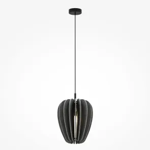 Pendant Lamp Maytoni MOD398PL-01GR Black Modern